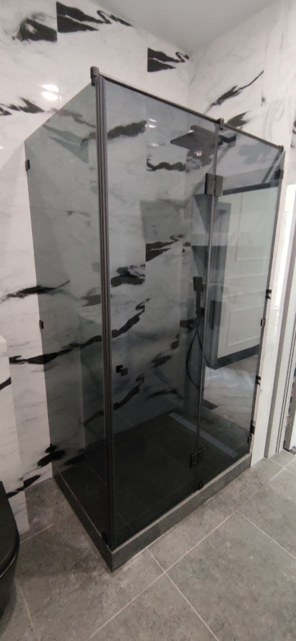 shower cabins with hinged doors фото 2