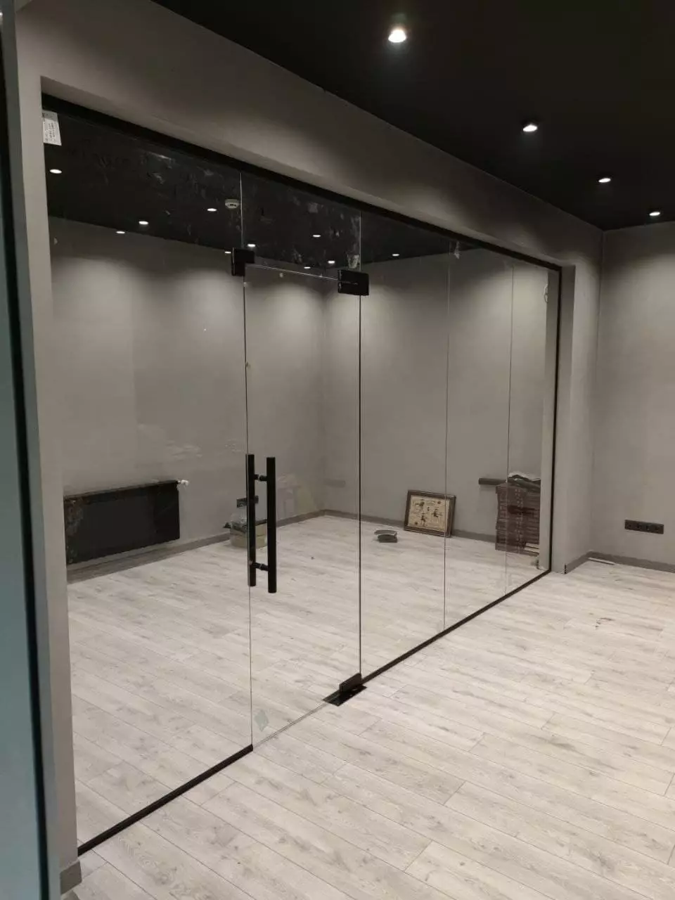 frameless glass partitions фото 6