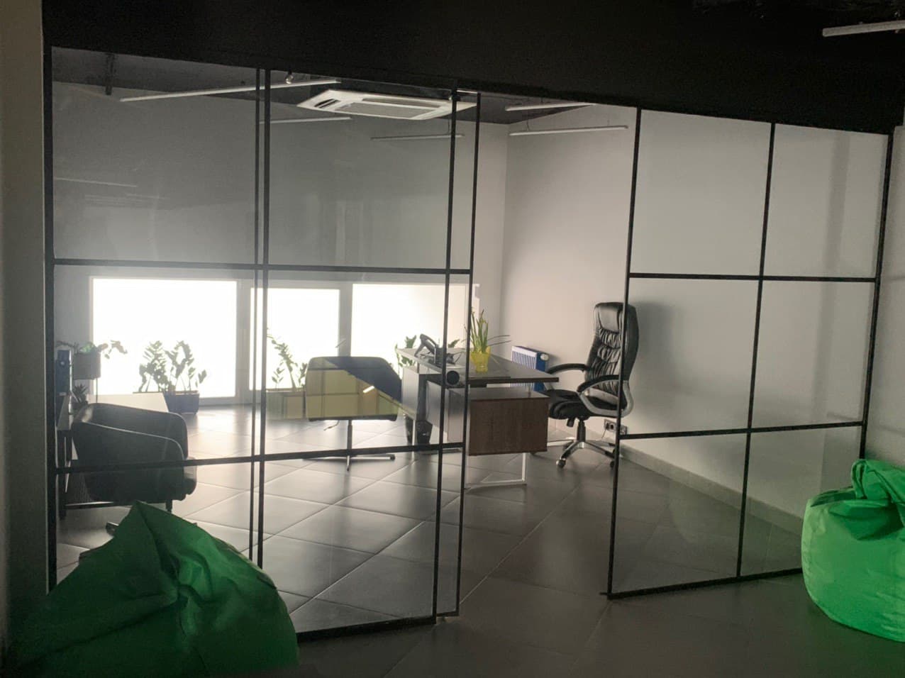 glass office partitions фото 11