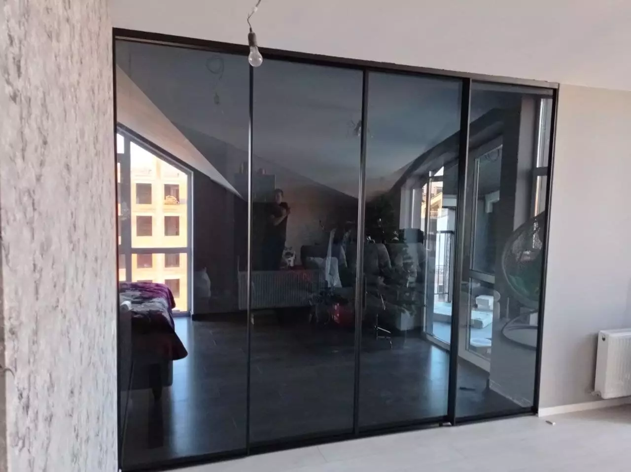 glass partitions from tempered glass фото 26