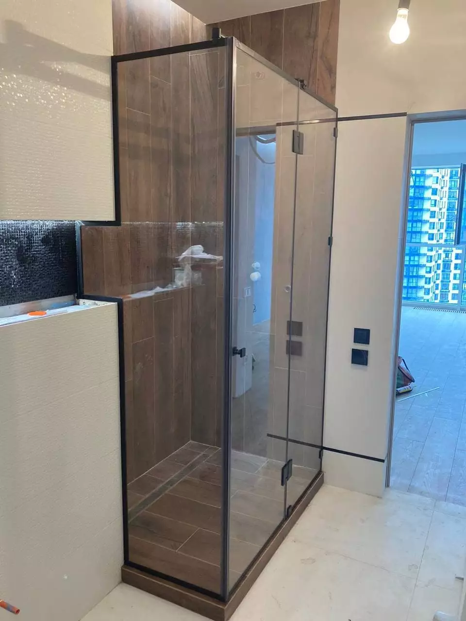 shower cabins with hinged doors фото 4