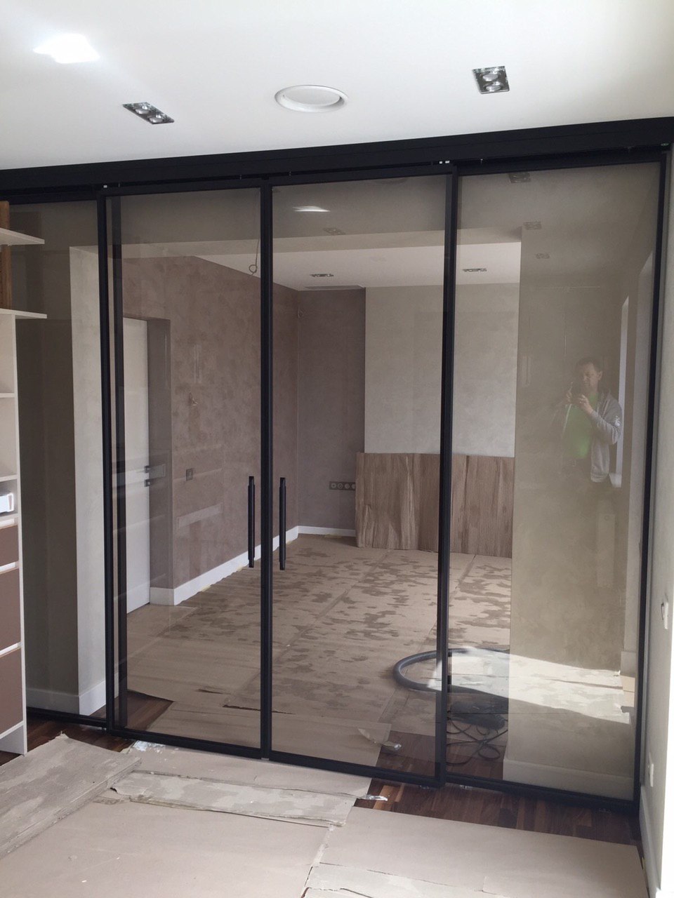glass partitions from tempered glass фото 8