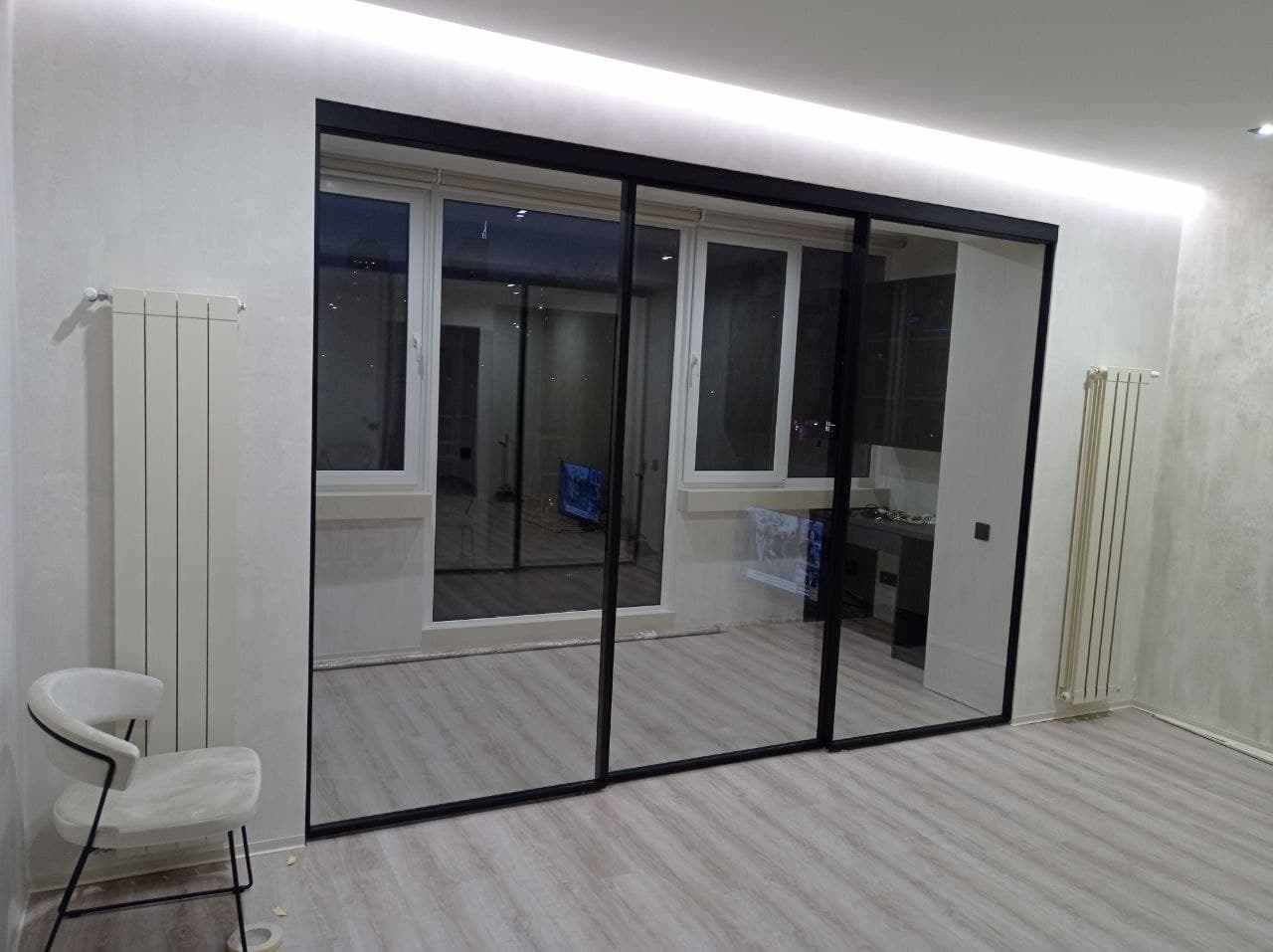 glass partitions from tempered glass фото 27