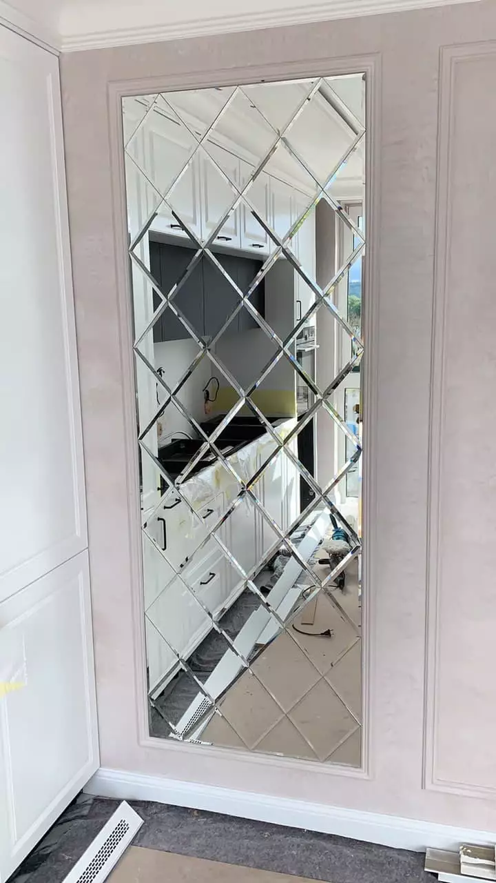 mirror wall panels фото 4